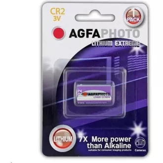 AgfaPhoto litijeva foto baterija CR2, blister 1 kos