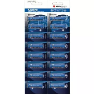 AgfaPhoto Power alkalne baterije LR03/AAA, blister 16 kosov