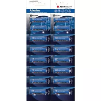 AgfaPhoto Power alkalne baterije LR03/AAA, blister 16 kosov