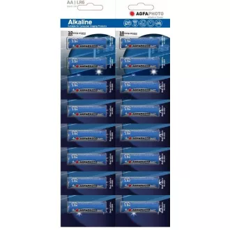 AgfaPhoto Power alkalne baterije LR06/AA, blister 16 kosov