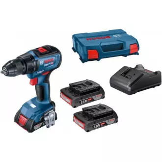 BOSCH GSR 18V-50, akumulatorski vrtalni vijačnik, 0 - 460 / 0 - 1.800 vrt/min, 10 mm