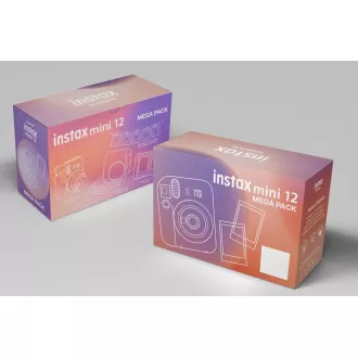 Fujifilm MINI 12 MEGA PACK vijolična Fujifilm MINI 12 MEGA PACK vijolična
