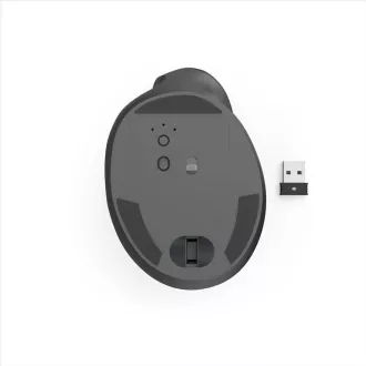 Hama vertikalna ergonomska brezžična miška EWM-500L, za levičarje