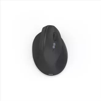 Hama vertikalna ergonomska brezžična miška EWM-600R, desnoročna, polnilna, več naprav