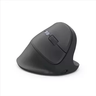 Hama vertikalna ergonomska brezžična miška EWM-600R, desnoročna, polnilna, več naprav
