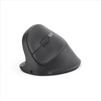 Hama vertikalna ergonomska brezžična miška EWM-600L, za levičarje, polnilna, za več naprav