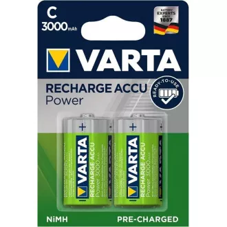 Varta LR14/2BP 3000 mAh Pripravljeno za uporabo (Blistr 2pcs)