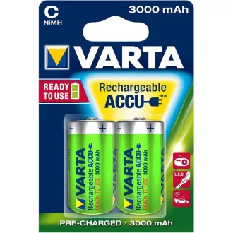 Varta LR14/2BP 3000 mAh Pripravljeno za uporabo (Blistr 2pcs)