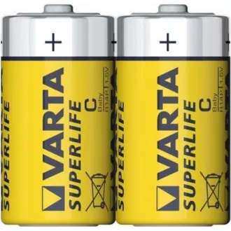 Varta R14/2P SuperLife (Blistr 2ks)