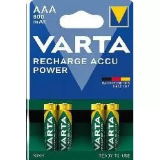 Varta LR03/4BP 800 mAh Pripravljeno za uporabo (Blistr 4pcs)