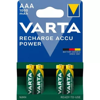 Varta LR03/4BP 1000 mAh Pripravljeno za uporabo (Blistr 4ks)