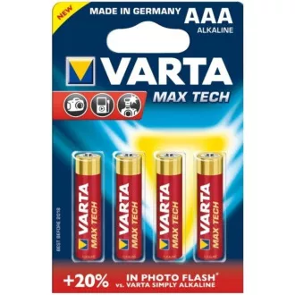 Varta LR03/4BP MAX POWER (MAX TECH) (Blistr 4pcs)