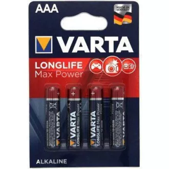 Varta LR03/4BP MAX POWER (MAX TECH) (Blistr 4pcs)