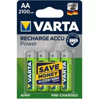 Varta LR6/4BP 2100 mAh Pripravljeno za uporabo (Blistr 4ks)