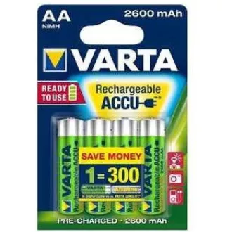Varta LR6/4BP 2600 mAh Pripravljeno za uporabo