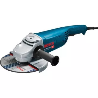 BOSCH GWS 2200, kotni brusilnik, 2.200 W, 6.500 - 6.500 vrt/min, 230 mm, zaklepno stikalo BOSCH GWS 2200, kotni brusilnik, 2.200 W, 6.500 - 6.500 vrt/min, 230 mm, zaklepno stikalo