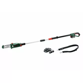 BOSCH UniversalChainPole 18, akumulatorski teleskopski obrezovalnik, 18 V, 20 cm palica, 4 m/s, baterija