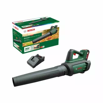 BOSCH AdvancedLeafBlower 36V-750, akumulatorski pihalnik listja, 36 V, pretok 100-200 km/h, baterija 2,0 Ah