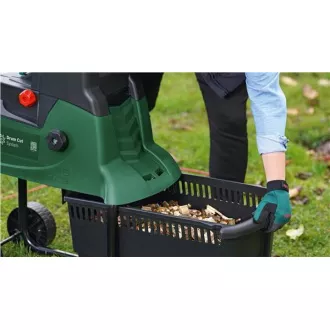 BOSCH AXT 25 D, tihi kompostnik, 2.500 W, zmogljivost rezanja, največji premer vej 40 mm