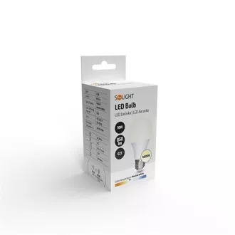 Solight LED žarnica, klasične oblike, 10W, E27, 4000K, 270°, 850lm