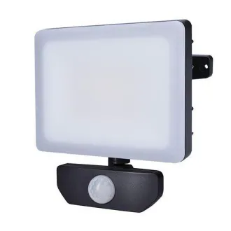 Solight LED reflektor Quick s senzorjem, 30W, 2550lm, 4000K, IP44, črna