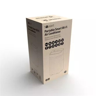 Mobilna klimatska naprava Solight 12000 BTU, pametni WiFi, hlajenje, razvlaževanje, ventilator Mobilna klimatska naprava Solight 12000 BTU, pametni WiFi, hlajenje, razvlaževanje, ventilator