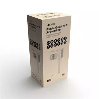 Mobilna klimatska naprava Solight 9000 BTU, pametni WiFi, hlajenje, razvlaževanje, ventilator Mobilna klimatska naprava Solight 9000 BTU, pametni WiFi, hlajenje, razvlaževanje, ventilator