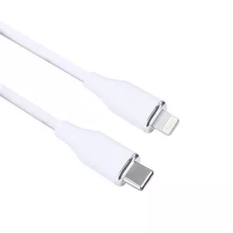 Solight Kabel USB-C/Lightning, priključek USB-C - priključek Lightning, silikonski, 1 m Solight Kabel USB-C/Lightning, priključek USB-C - priključek Lightning, silikonski, 1 m