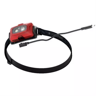 Ledlenser HF4R Core naglavna svetilka, rdeča