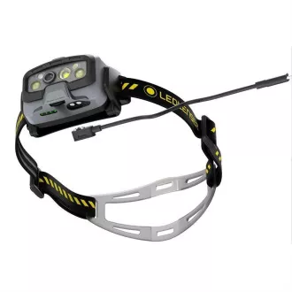 Ledlenser HF8R Delovna naglavna svetilka, rumena