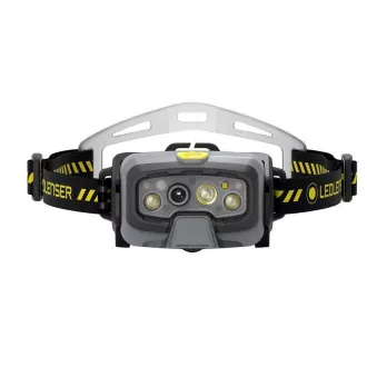 Ledlenser HF8R Delovna naglavna svetilka, rumena
