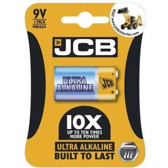 JCB OXI ULTRA alkalna baterija 6LR61/9V, blister 1 kos