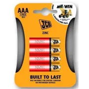 JCB cink kloridna baterija R03, blister 4 kosi