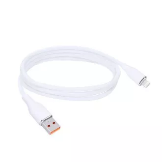 Solight kabel Lightning, priključek USB 2.0 A - priključek Lightning, silikonski, 2 m