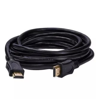 Solight Kabel HDMI z ethernetom, priključek HDMI 2.0 A - priključek HDMI 2.0 A, blister, 3 m Solight Kabel HDMI z ethernetom, priključek HDMI 2.0 A - priključek HDMI 2.0 A, blister, 3 m