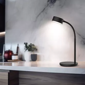 Namizna svetilka Solight LED, 4, 5W, 300lm, 3CCT, črna, podstavek