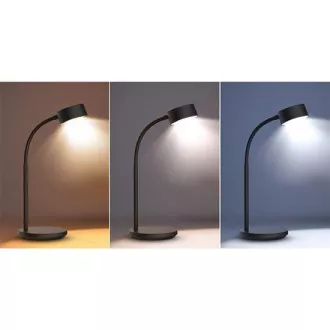 Namizna svetilka Solight LED, 4, 5W, 300lm, 3CCT, črna, podstavek