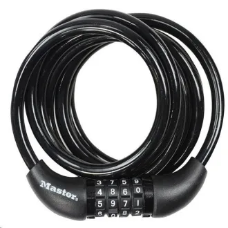 Master Lock Spiralna kombinirana ključavnica za kolo 8221EURDPRO - 1, 8m Master Lock Spiralna kombinirana ključavnica za kolo 8221EURDPRO - 1, 8m