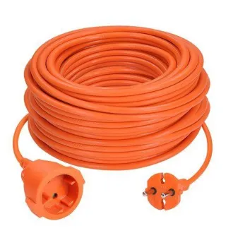 Solight 1z gibljivi kabel - priključek, 30 m, 2 x 1, 5mm2, oranžna Solight 1z gibljivi kabel - priključek, 30 m, 2 x 1, 5mm2, oranžna