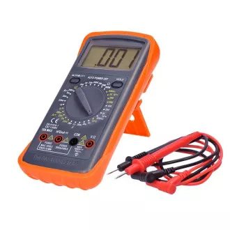 Solight multimeter, max. AC 600V/10A, max. DC 600V/10A, test diod, zvočni signal, hFE, kapacitivnost, upornost