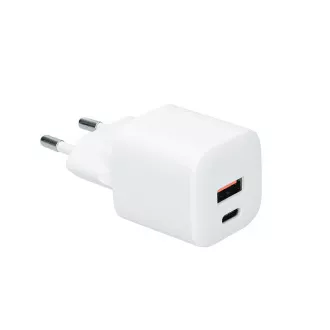 Solight USB-C   USB-A hitri polnilec GaN 20W PD