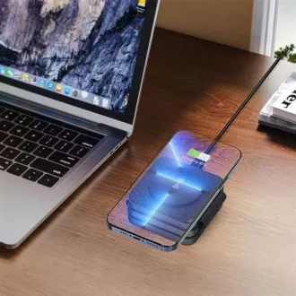 Solight Potovalni polnilec 3v1, združljiv s sistemom MagSafe