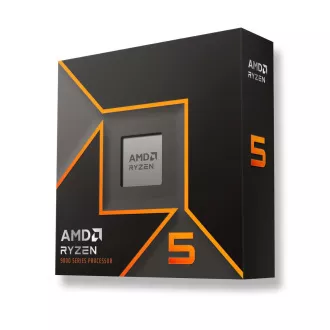 Procesor AMD RYZEN 5 9600X, 6-jedrni, 3,9 GHz, 38 MB predpomnilnika, 65 W, AMD Radeon Graphics, vtičnica AM5, BOX, brez hladilnika