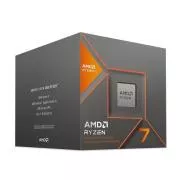Procesor AMD RYZEN 7 8700G, 8-jedrni, do 5,1 GHz, 24 MB predpomnilnika, 65 W, grafika AMD Radeon 780M, vtičnica AM5, BOX