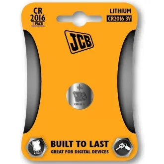 JCB litijeva baterija CR2016, blister 1 kos JCB litijeva baterija CR2016, blister 1 kos
