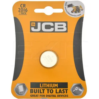 JCB litijeva baterija CR2016, blister 1 kos JCB litijeva baterija CR2016, blister 1 kos