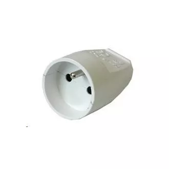 Neposredna vtičnica Solight, IP20, bela Neposredna vtičnica Solight, IP20, bela