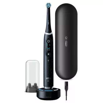 Oral-B iO Series 10 Cosmic Black električna zobna ščetka, magnetna, 7 načinov, umetna inteligenca, časovnik, 3D mapiranje