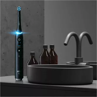 Oral-B iO Series 10 Cosmic Black električna zobna ščetka, magnetna, 7 načinov, umetna inteligenca, časovnik, 3D mapiranje