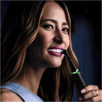 Oral-B iO Series 10 Cosmic Black električna zobna ščetka, magnetna, 7 načinov, umetna inteligenca, časovnik, 3D mapiranje